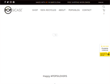 Tablet Screenshot of popsicase.com